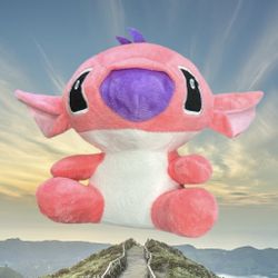 Lilo & Stitch cartoon Ángel figure. Attachable suction cup 6 in