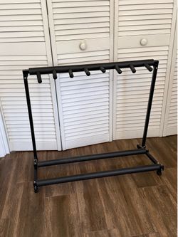 Black Metal Guitar Stand Rack - YES IT'S AVAILABLE