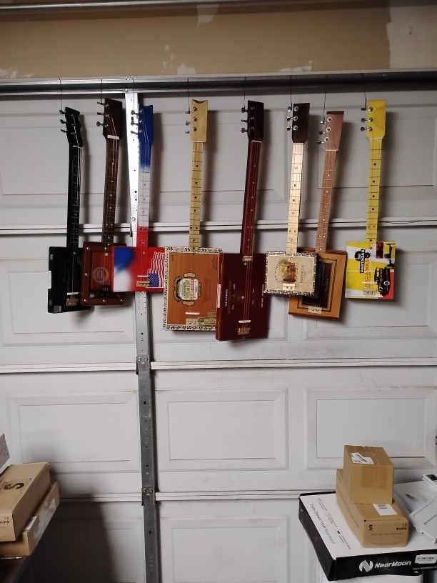 3 String Cigar Box Guitars