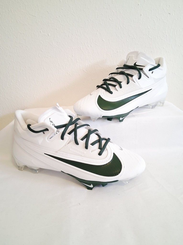 Nike Vapor Edge Speed Elite 360 White Green Football Cleats