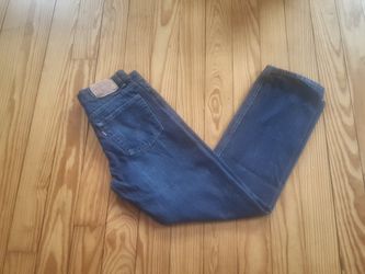 Levi's 514 boys denim blue jeans 18reg 29×29