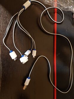 multiple charging cellphone charger 4 in 1