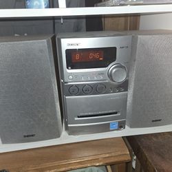 Sony CD And Cassette Player 