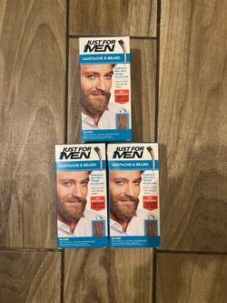 Just for men mustache beard  all for $20