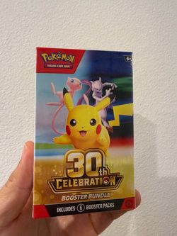Pokemon 30th anniversary booster bundle