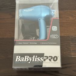 BaBylissPRO Nano Titanium Travel Dryer