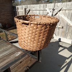 Vintage 19th Century Mississippi Antique Old Cotton Basket