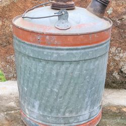 Galvanized Gas Can, 5 Gallon 