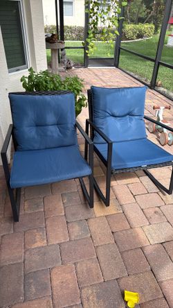 Rocking patio chairs