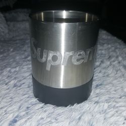 RARE engraved SUPREME stainless steel Mug