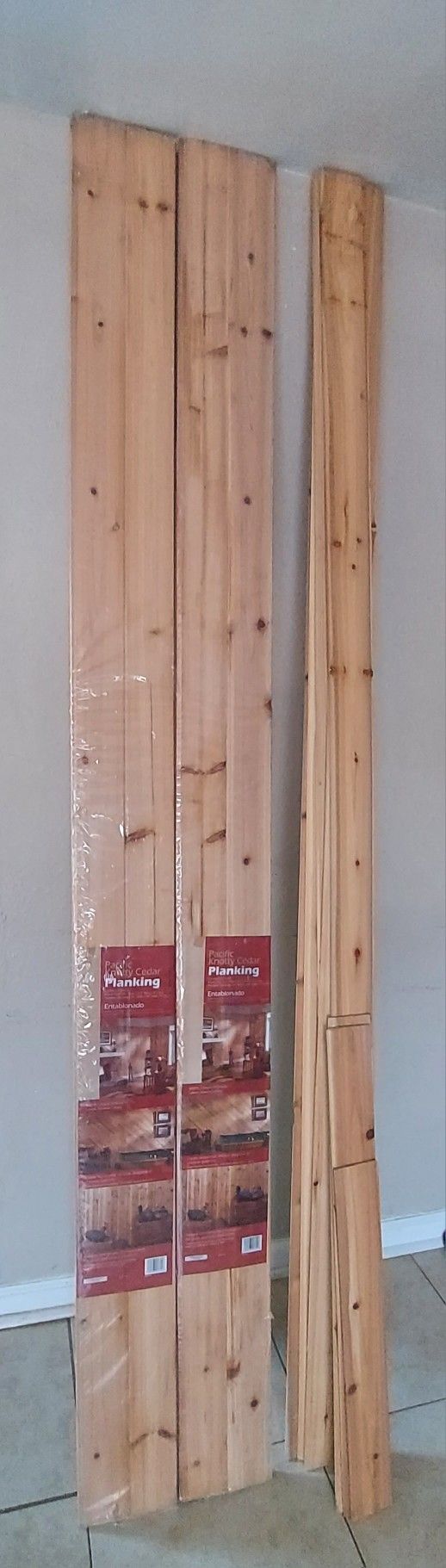 Cedar Wood Planking Set