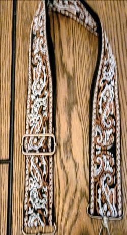 Paisley Woven Bag Strap