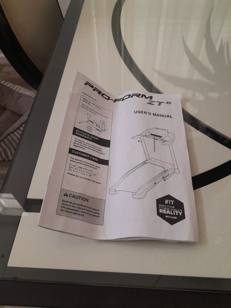 Pro- Form ZT6 Treadmill Disassemble
