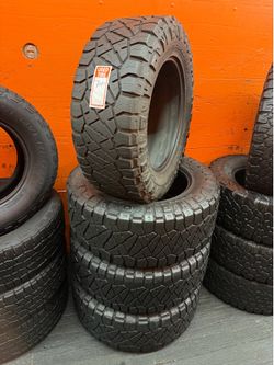 35x12.50R20 Nitto Ridge Grappler Full Set of 4 Tires