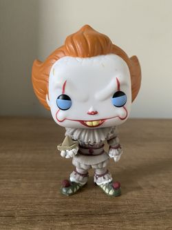 Funko Pop Movies Pennywise with Boat #472 Loose Horror Vinyl 