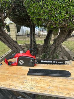 Homelite electric chainsaw
