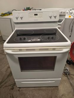 Frigidaire glass top stove