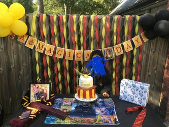 Harry Potter Birthday Banner EUC