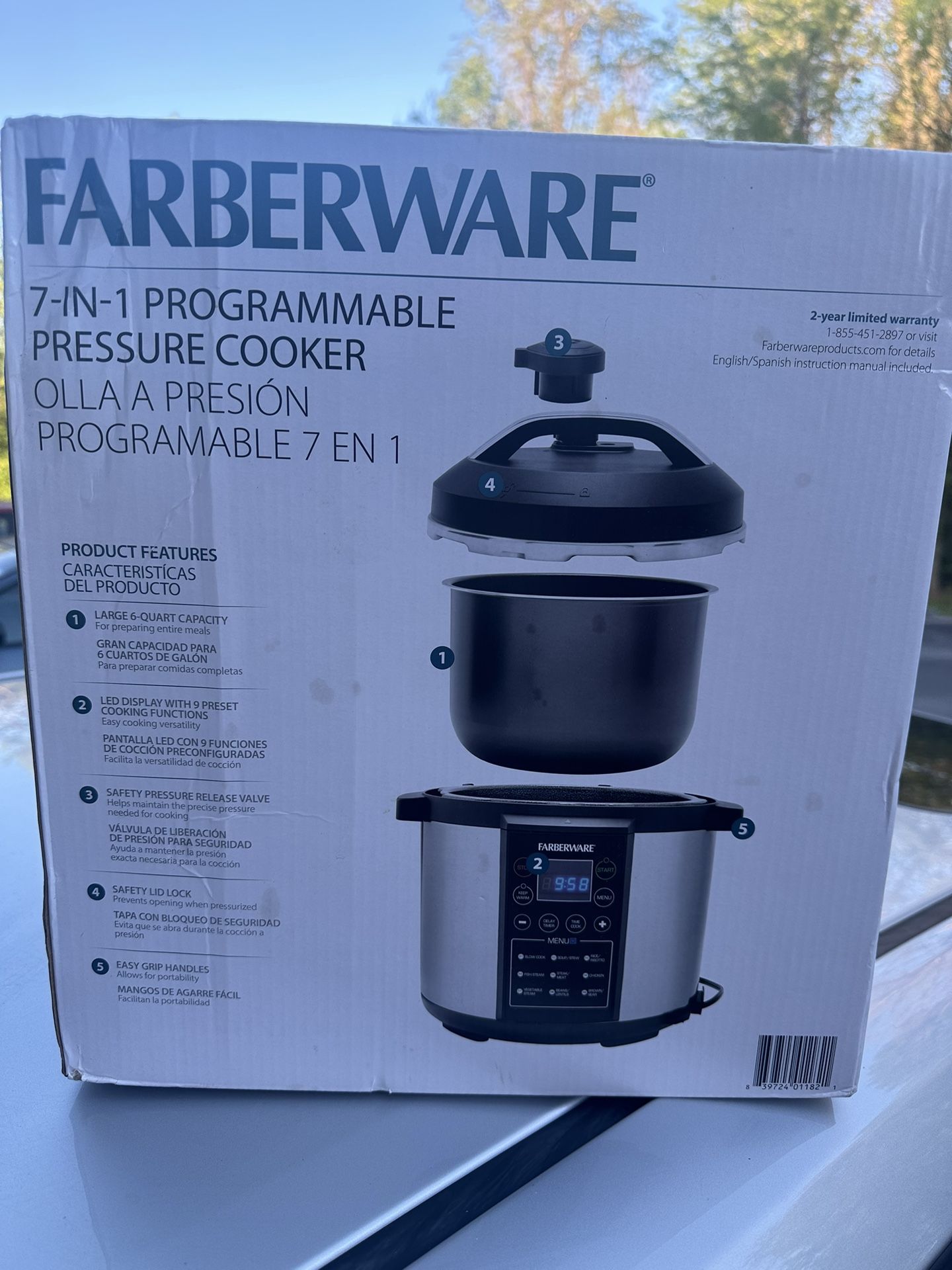 Farberware 7 In 1 Pressure Cooker 