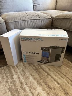 2 in 1 Cordless Countertop Ice Maker