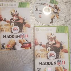 Madden NFL Football (Microsoft Xbox 360, 2010) video game