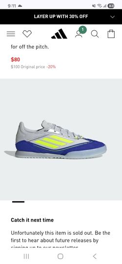 F50 Messi Freestyle Indoor Soccer Shoes