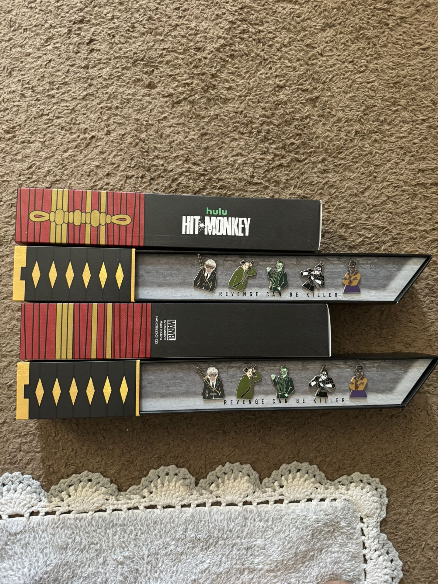 Hit Monkey Pins