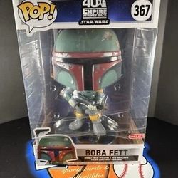  BOBA FETT POP! ACTION FIGURE FOR $60.00