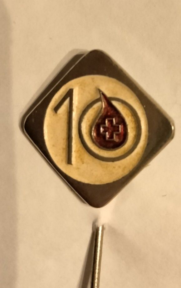 OLD Croatia Blood Doner Stick Pin