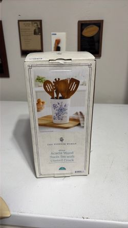 Wooden tools with crock