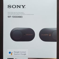 Sony WF-1000XM3 Truly Wireless Headphones