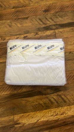 Large white brand new photography fabric backdrop