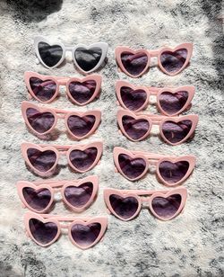 11 New Heart Shaped SunGlasses