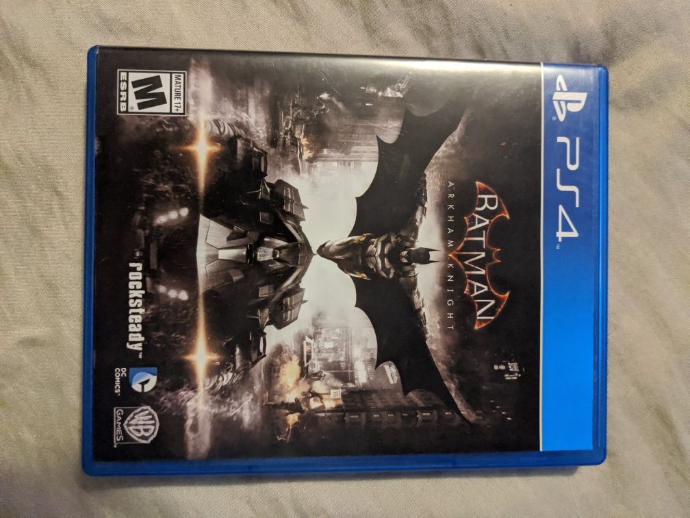 Batman: Arkham Knight (PlayStation 4) PS4 GAME DISC & CASE DARK KNIGHT JOKER