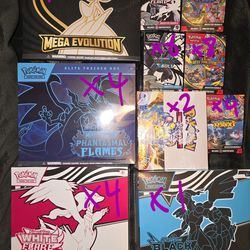 Sealed Pokémon card boxes