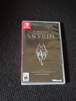 Skyrim for the Nintendo switch