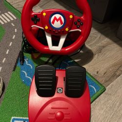 Nintendo Switch Mario Wheel And Pedals 
