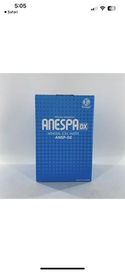 NEW Enagic Anespa DX ANSP-02 Mineral Ion Water Machine System Home Spa 