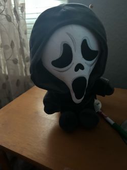 Ghost face plushie