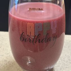 Woodwick Candle In A Birthday Container
