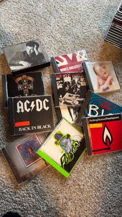 MASSIVE rock 36 CD bundle all in case. Includes Poison, Grateful Dead, Journey, etc.