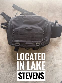 5.11 Tactical 14l UCR sling bag in black