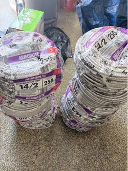 250 ft. 14-Gauge/2-Gauge Solid CU MC (Metal Clad) Armorlite Cable