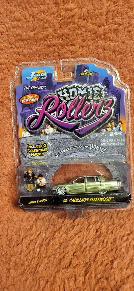 Jada Toys Homie Rollerz- Lowrider 1:64 Scale - New Toys