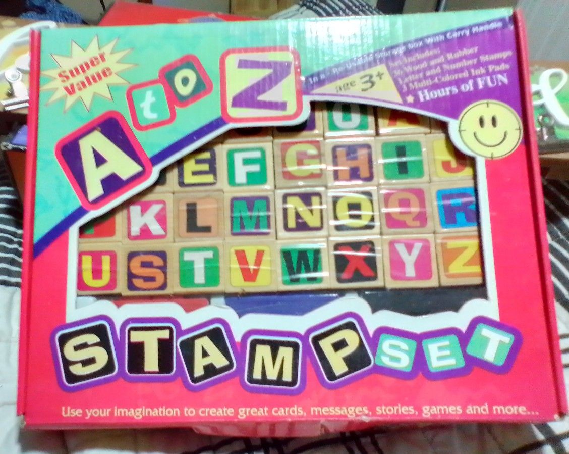 A To Z Stamp Set