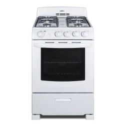 Summit Appliance 24 in. 2.9 cu. ft. Gas Range in White     #A1