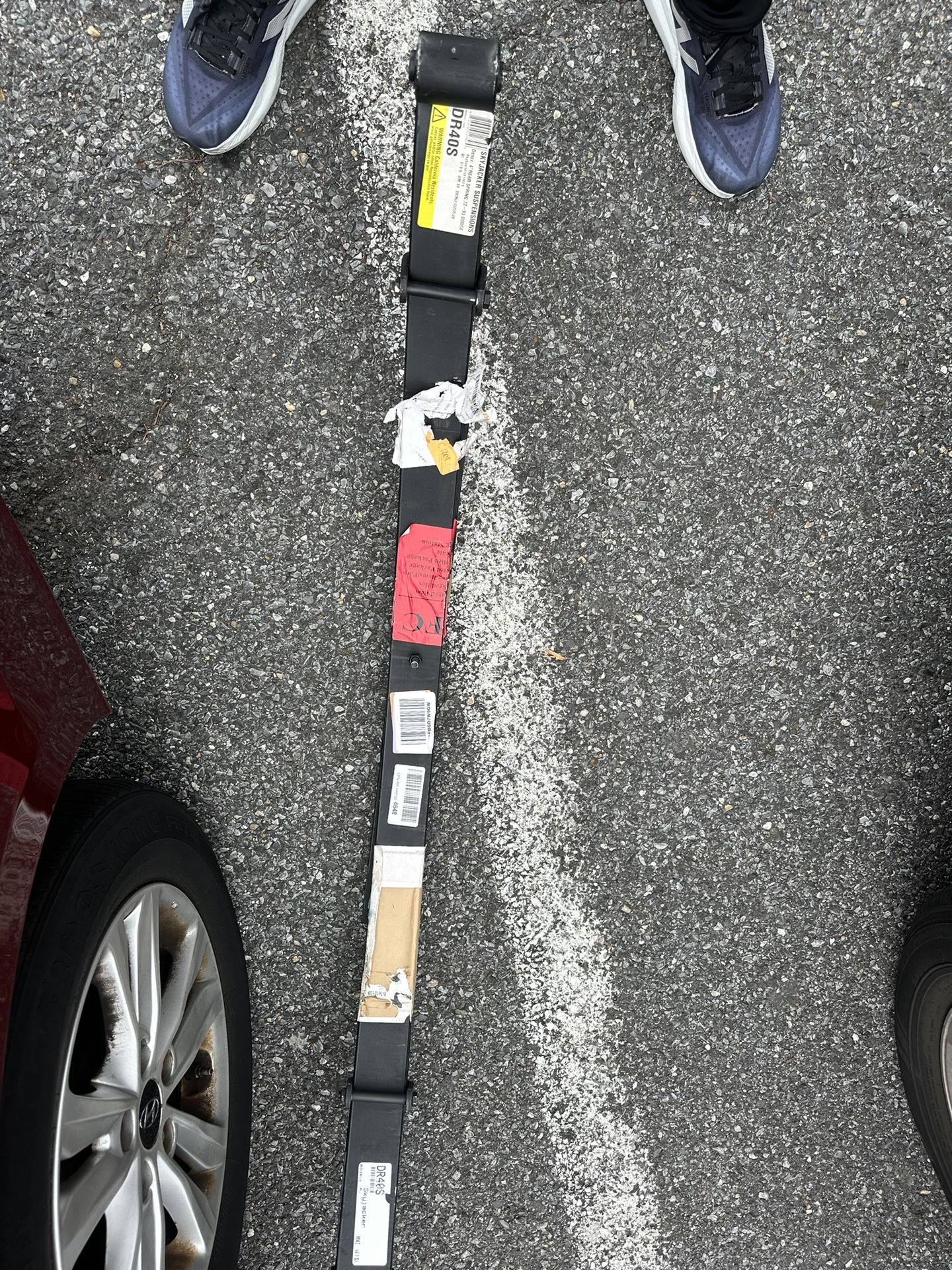 Skyjacker DR40S Softride Rear Leaf Spring - 4" Lift For 74-93 Dodge Ramcharger