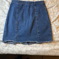 Denim Skirt