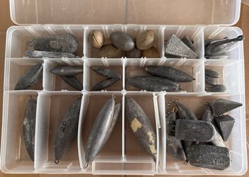 Lead Weight Sinker Assortment