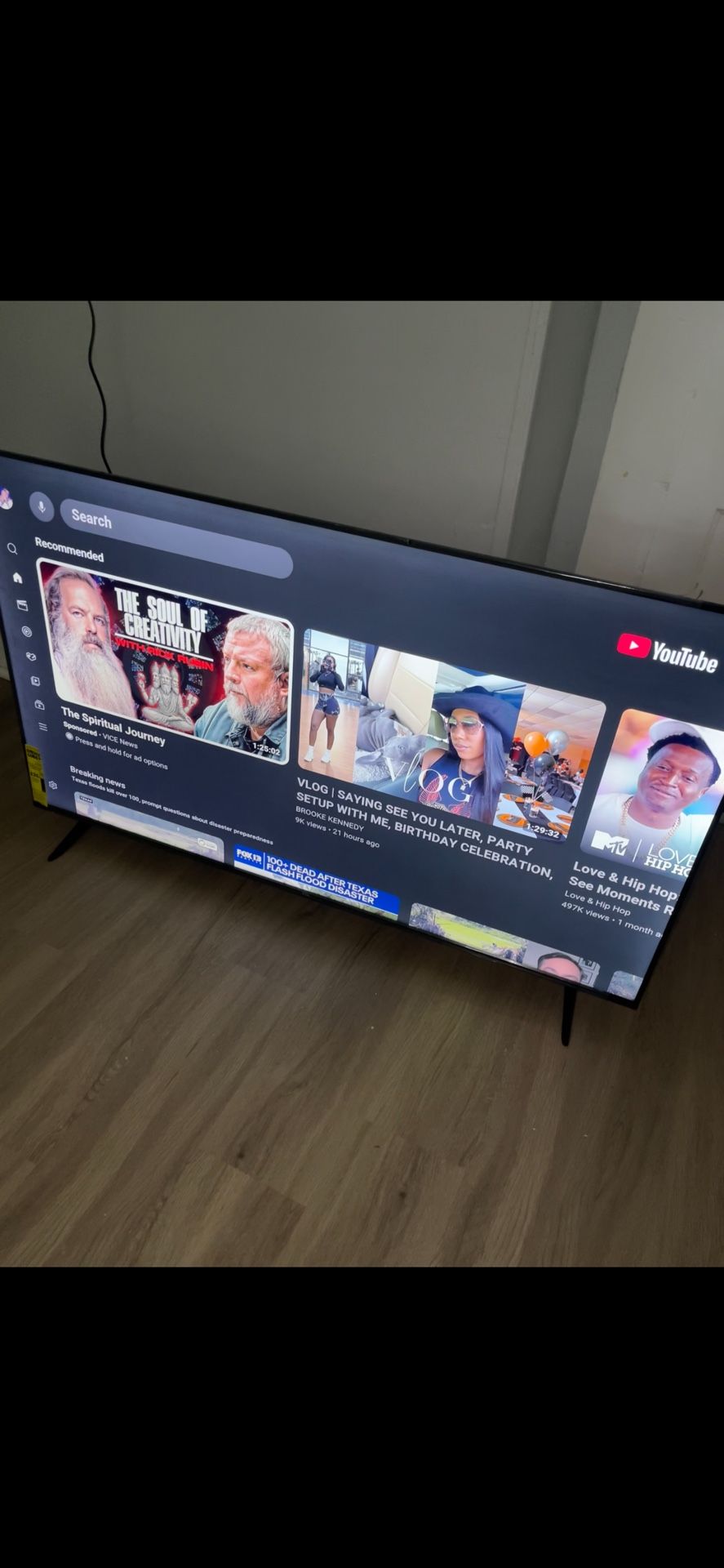 55” TCL Smart TV